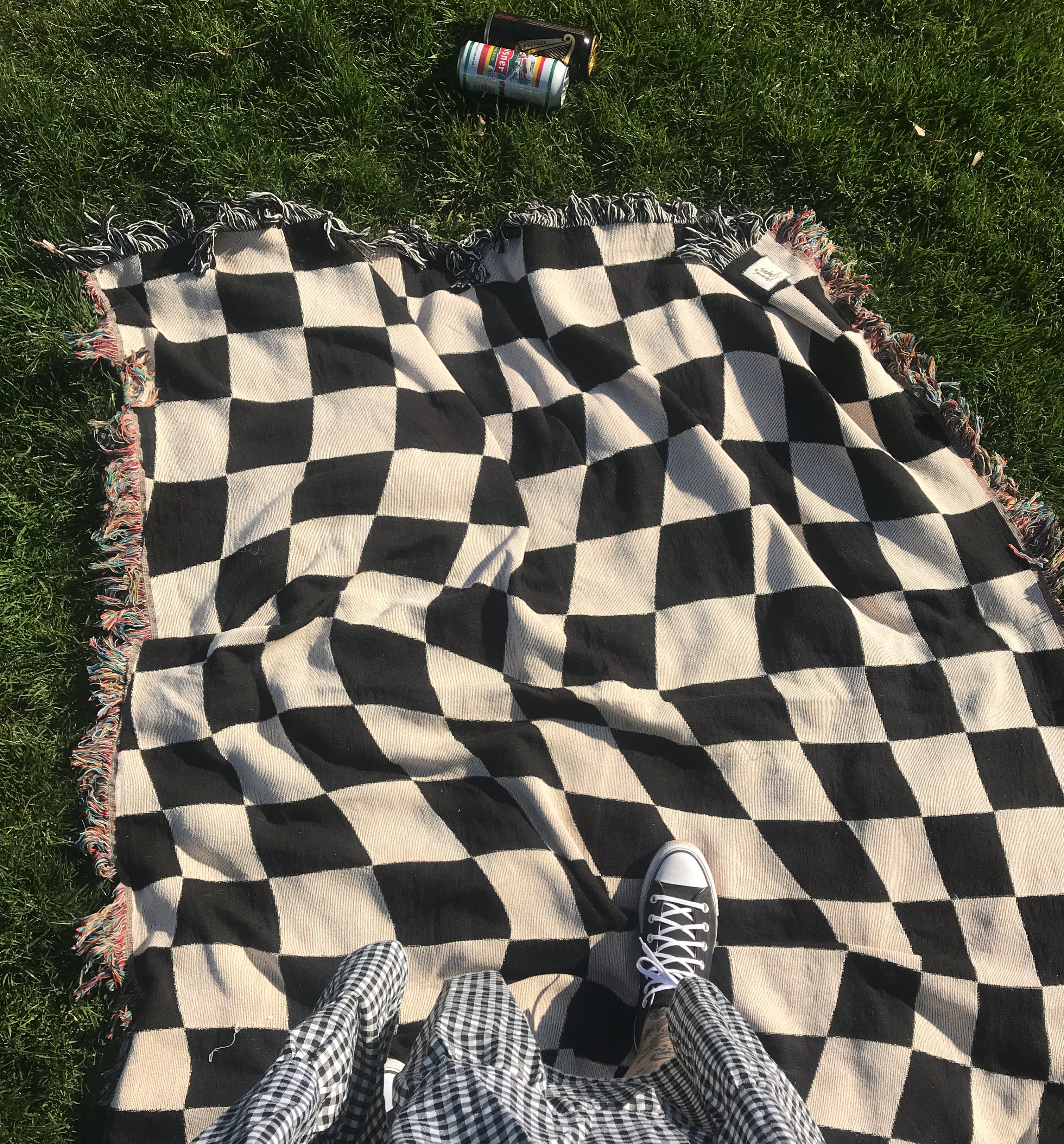 checker blanket