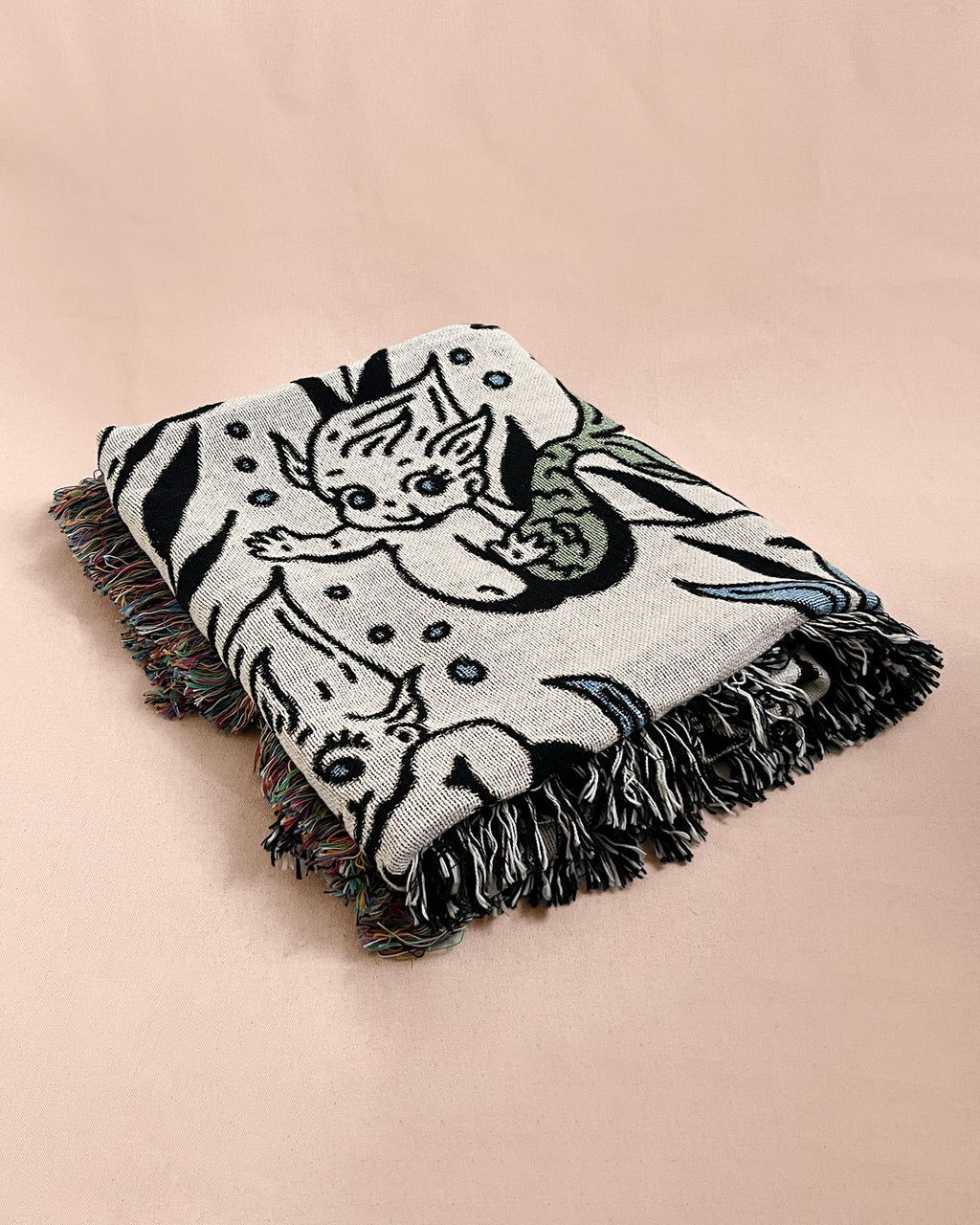 kewpie mermaid blanket