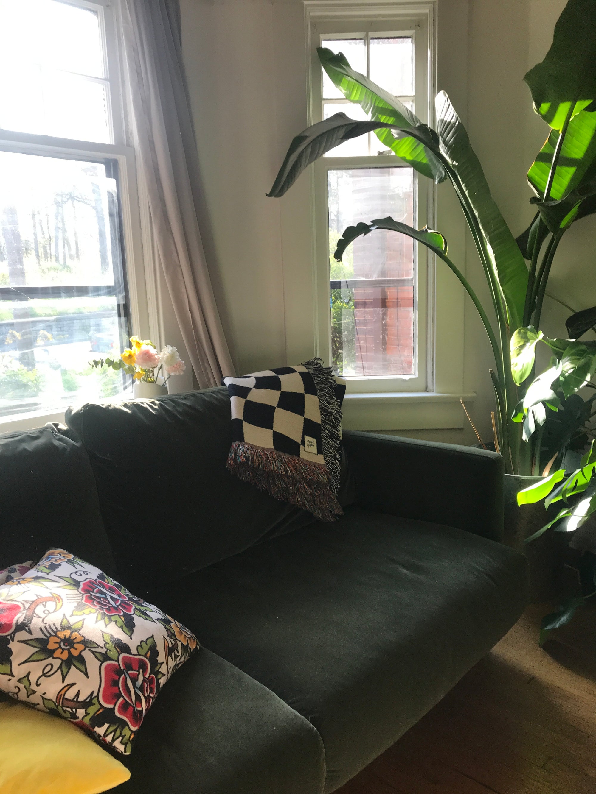checker blanket