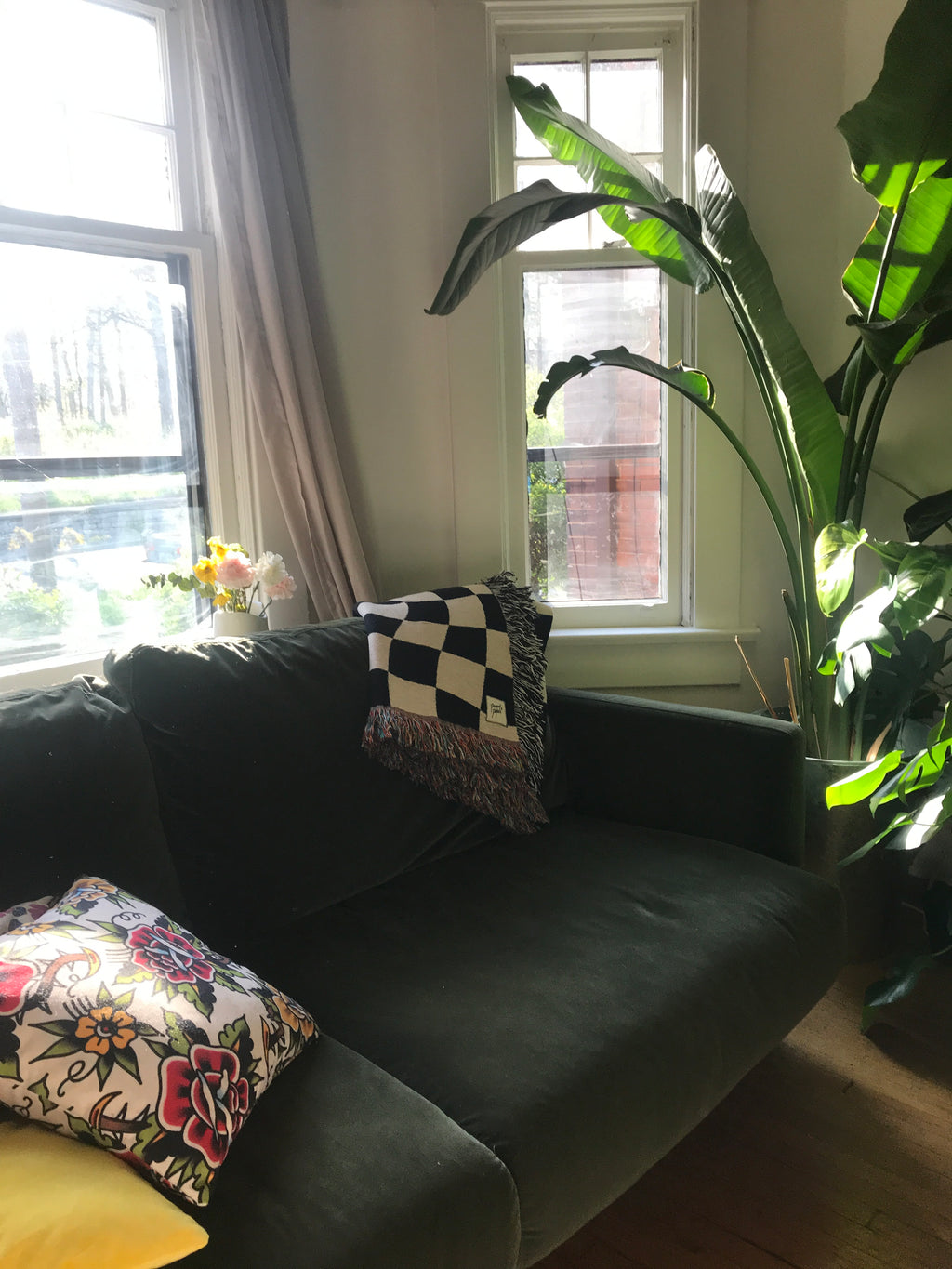 checker blanket