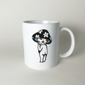 mushroom kewpie mug