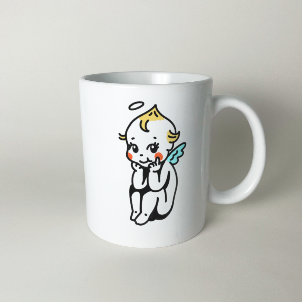 angel kewpie mug
