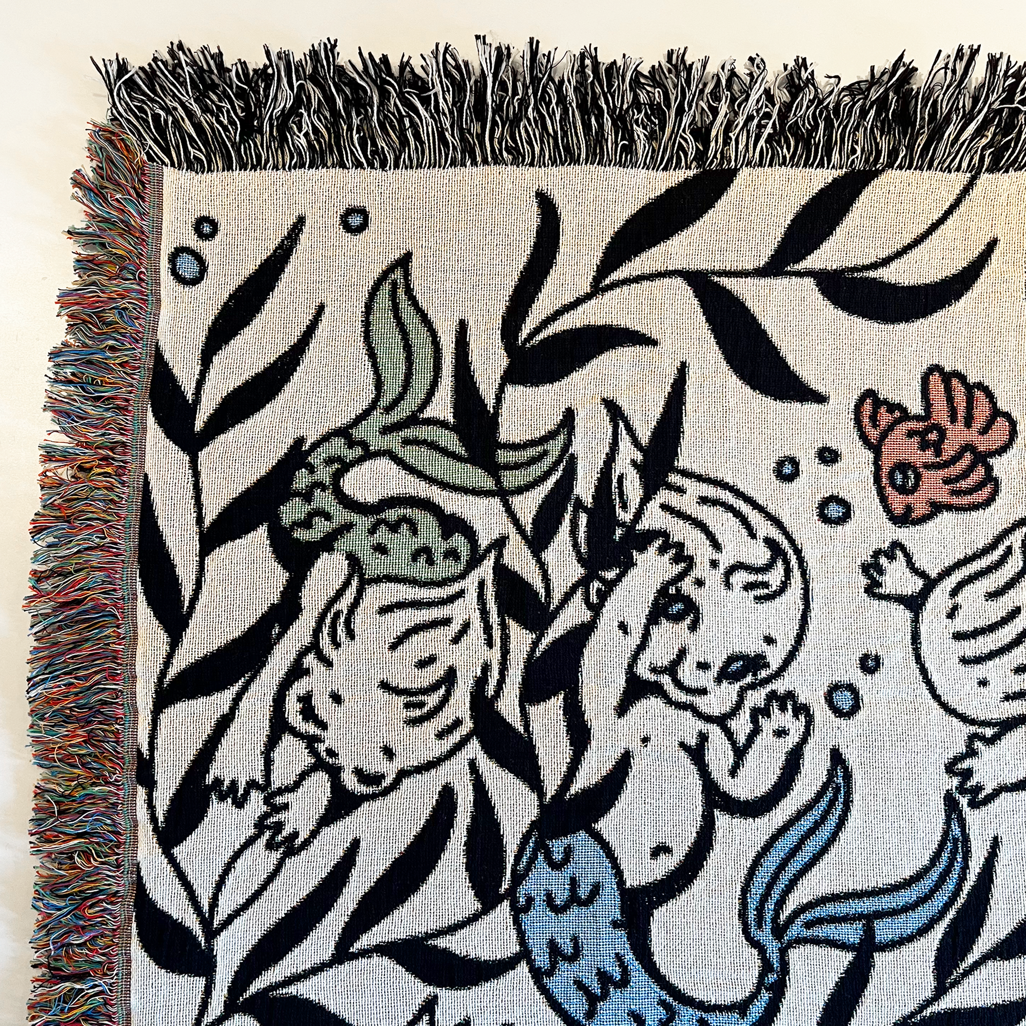 kewpie mermaid blanket