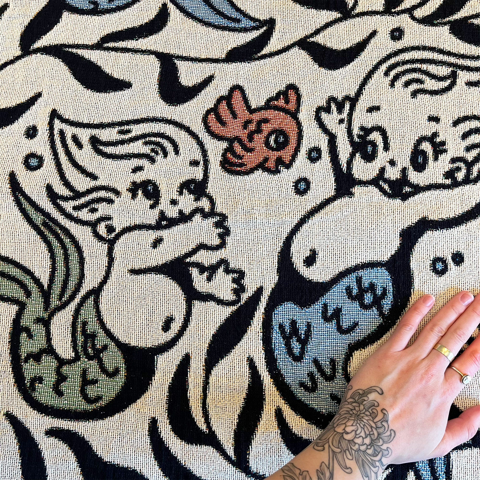 kewpie mermaid blanket