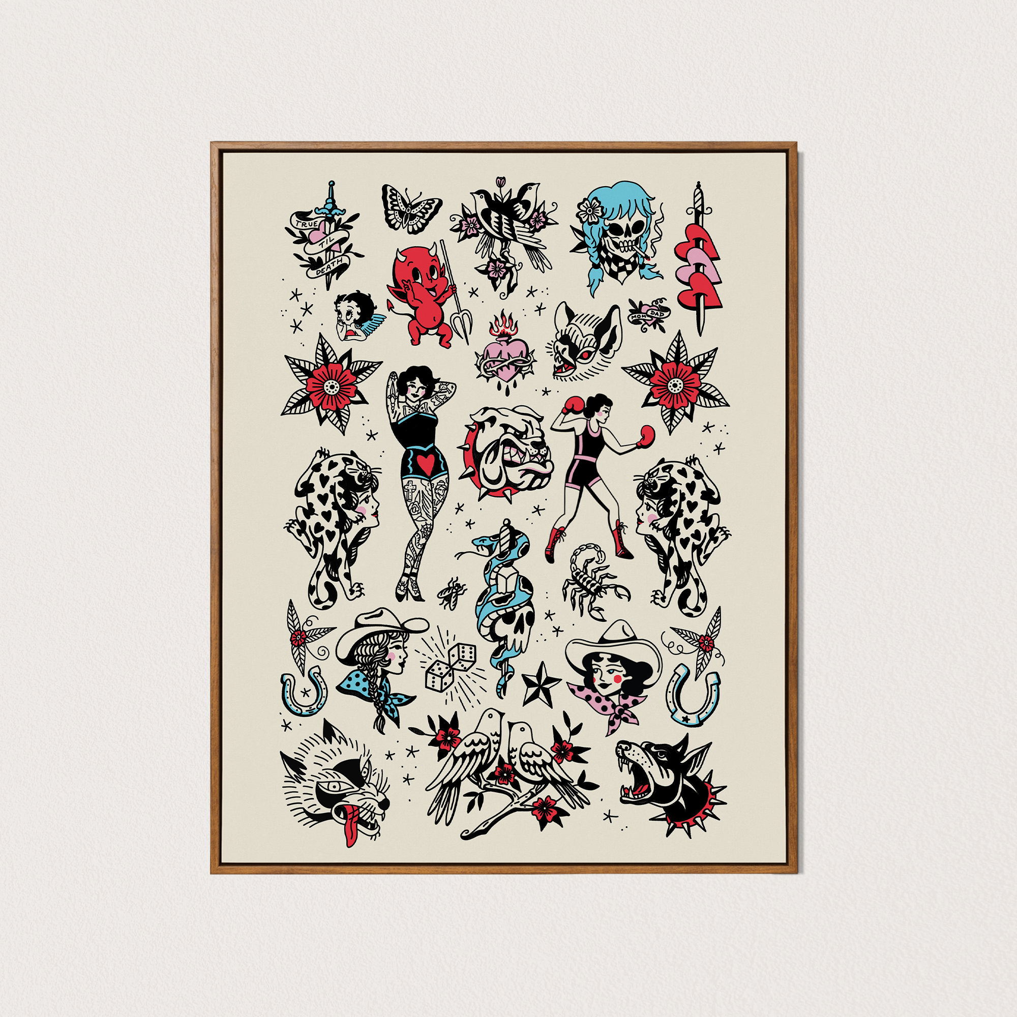 flash sheet art print 2